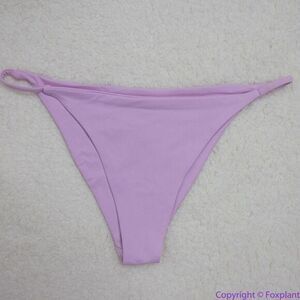 NEW Toast Swim Free People‎ String Bikini Bottom in light lilac purple, L